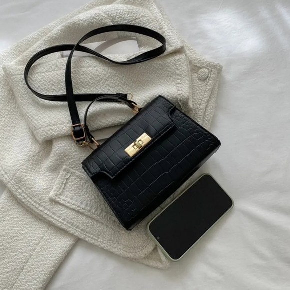 Brand New Faux Leather  Shoulder Crossbody handbag - Picture 1 of 6